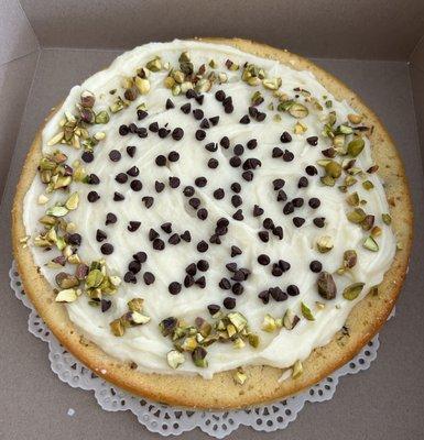 Sicilian cannoli cheesecake