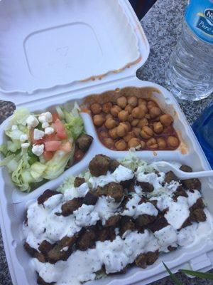 Quick Bite's gyro platter