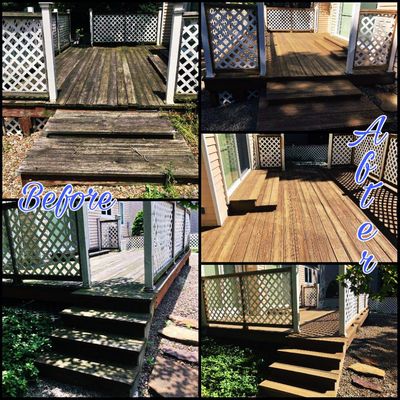 Not to late in the year to have your deck in tip top shape. Give us a call for your FREE estimate at (216)509-1617