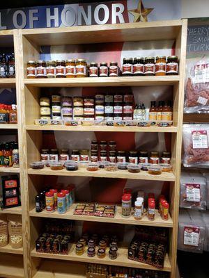 More than just jerky!! Jams, sauces, spices, hot sauces!