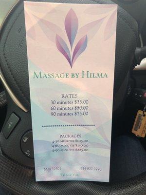 Massage by Hilma