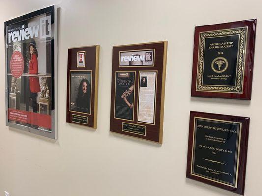 Interior Of Advanced cardiovascular care center Houston, Texas office