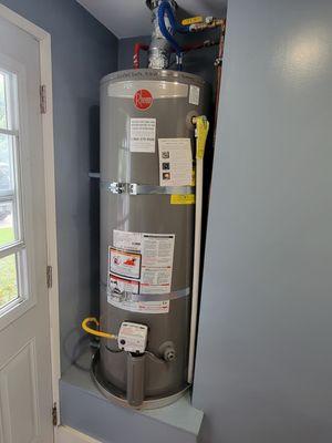 Install new water Heater