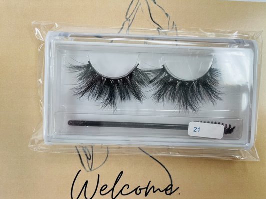 We sell lashes too