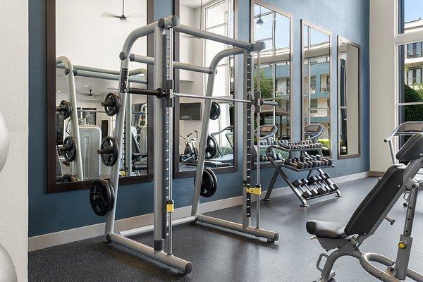 Fully-equipped fitness center