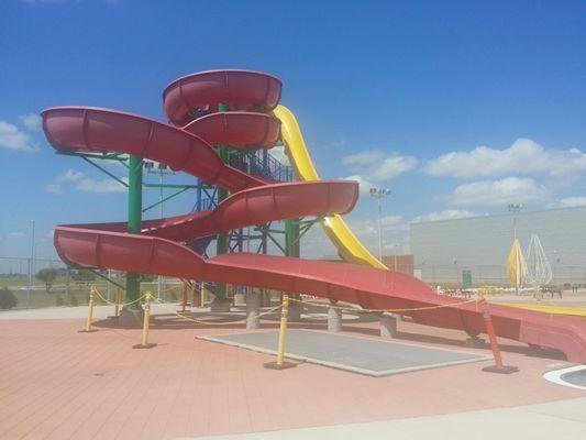 Waterslides