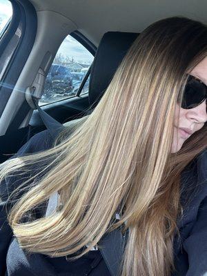 Beautiful balayage by Isabella