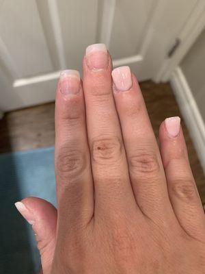 Gel came right off within the first week