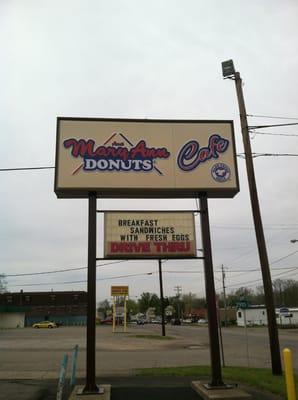 Mary Ann's first Cafe!