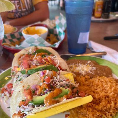 Shrimp tacos