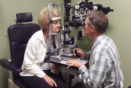 Eye Exam at The Optical Shoppe