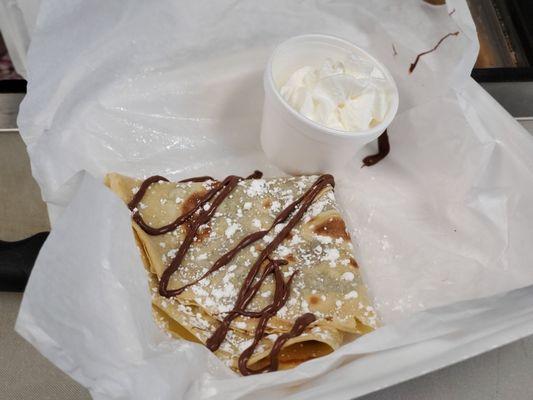 Nutella crepe