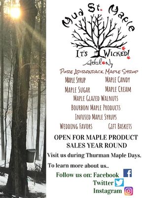 Check out "All Things Maple" that we have to offer.