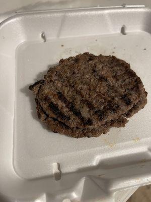 Hamburger patty