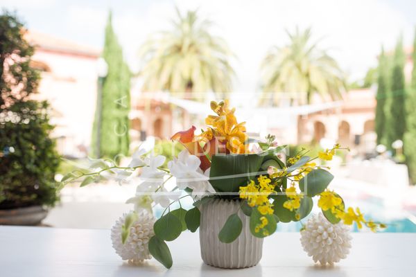 Cymbidium Orchid Floral arrangement