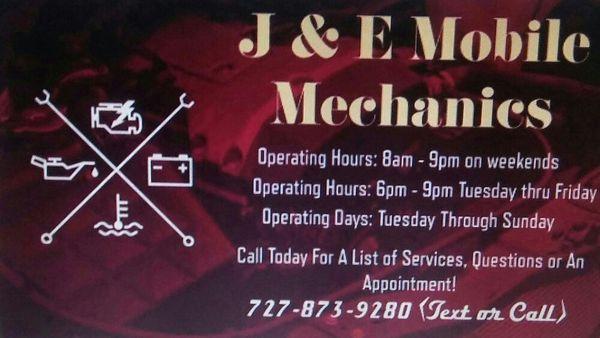 Contact us for all of your mechanic needs!