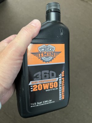 20W50 Motorcycle Oil