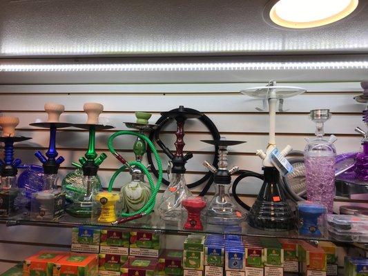 Selections of hookah