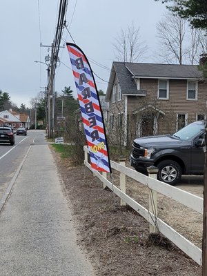 New flag out and flying.