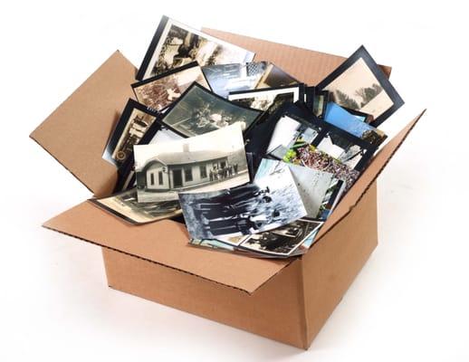 Ask about our "Shoebox" Scanning Services!