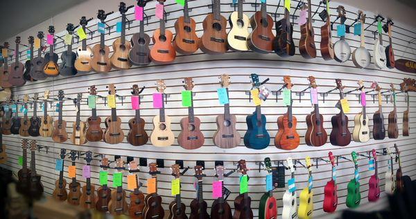 The Ukulele Wall