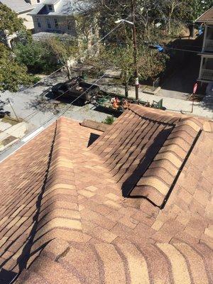 Asphalt shingles