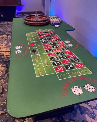 Spin your luck on our classic roulette table