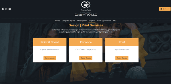 CustomTeQ-Graphic & Designs