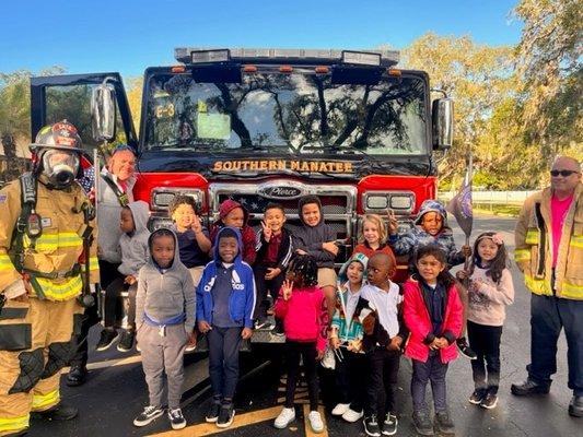 Fire Safety Day October 2023 VPK/K Class!