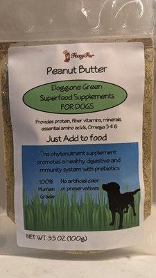 Doggone Green for added Nutrients
 Holistic Vet approved