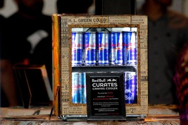 Red Bull Curates #canvascooler