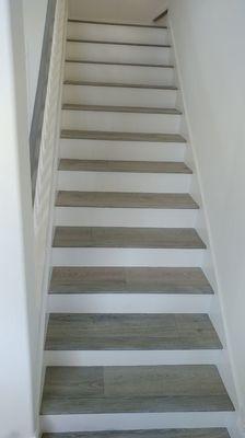 Custom stairs.