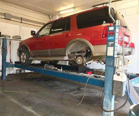 We service ALL Makes, ALL Models of cars! We can take care of everything from Oil Changes, Exhaust, Tune-ups, Brakes, Suspension & more!