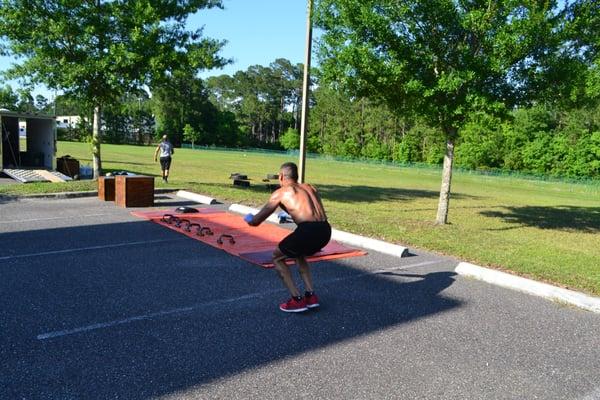 Crossfit Outdoor Circuit Training