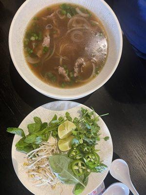 Rare meat Pho