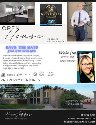 1812 golf OPEN HOUSE, June 17th 10am-5pm
JUST LISTED, 3+acres
must see!