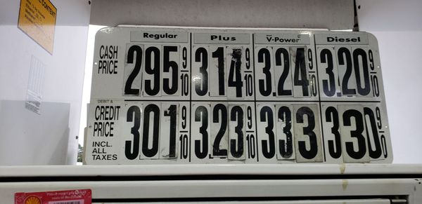 Gas prices 10/11/18