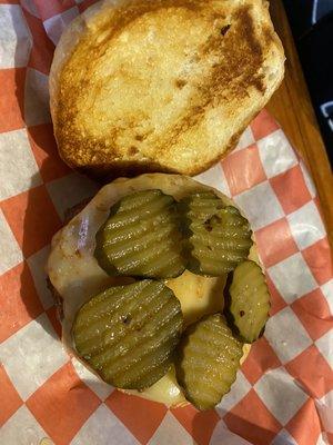 Ghost pepper burger