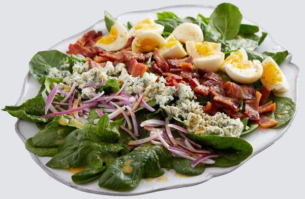 Spinach Salad Bowl for trough catering