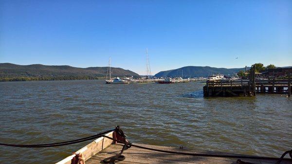 View South off of the pier