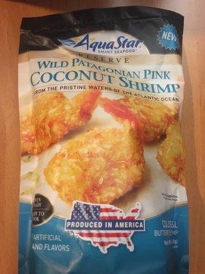 Wild Patagonian Pink Coconut Shrimp