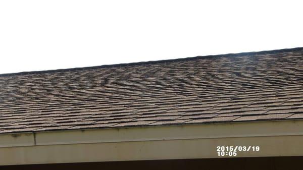 Providing photos of the roof  as part of a 4-Point inspection.