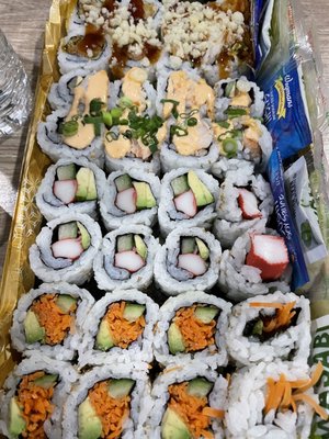 Sushi platter