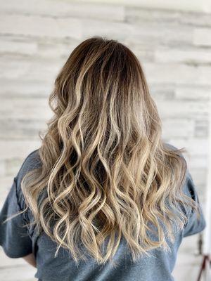 Balayage on Long Hair