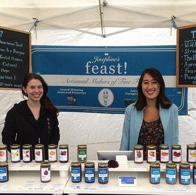 Katrina and Ming at Union Square Market