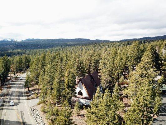 Nestled in the Tahoe National Forest