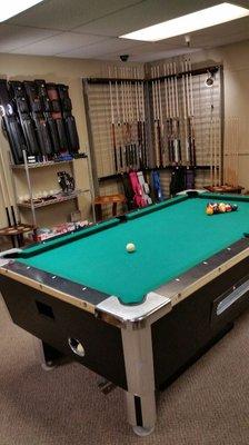 All your billiard supplies and service needs!