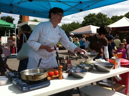 Cooking demo