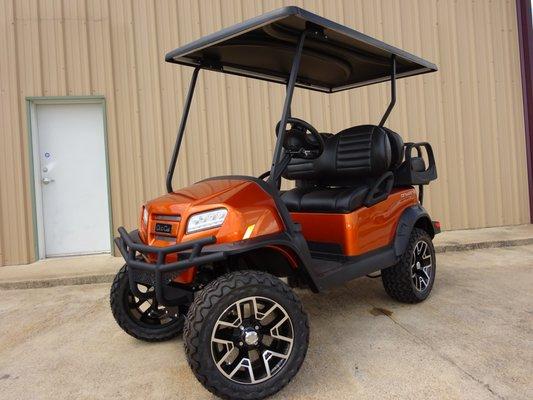 2017 Club Car Onward Atomic Orange Gas