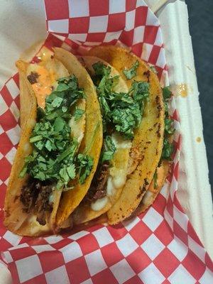 "Blazin" Bull beef tacos